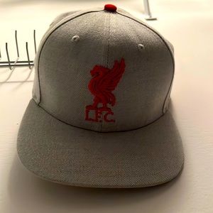 Liverpool Gray flat bill adjustable hat
